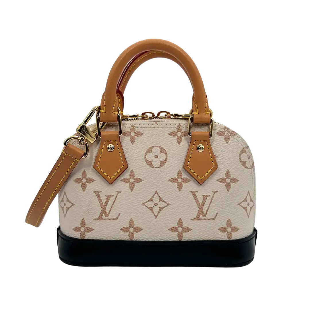 Louis Vuitton Nano Alma Monogram Dune M46895 Fullset / sehr gut Louis Vuitton