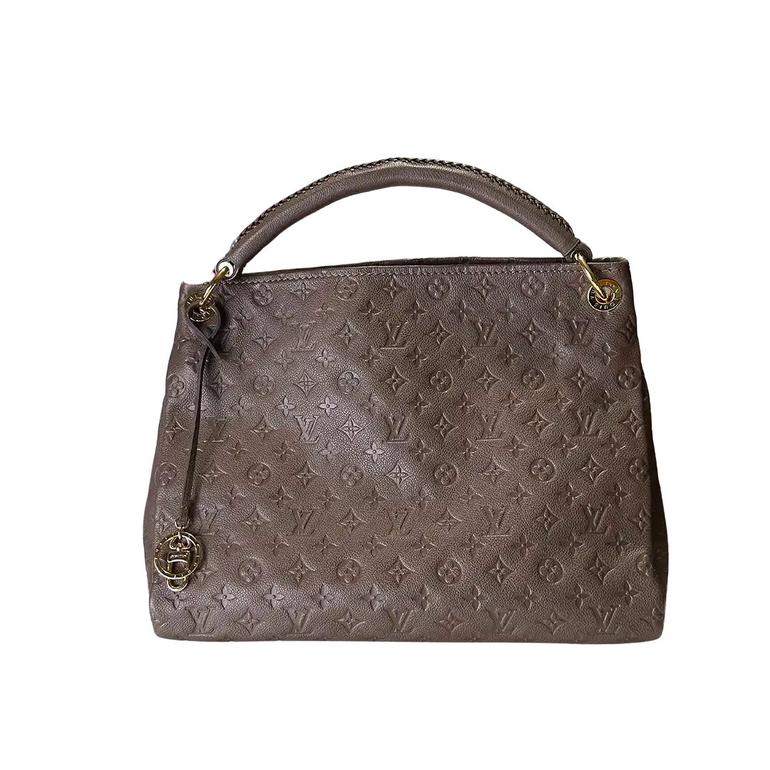 Louis Vuitton Artsy MM Empreinte Leder braun / neuwertig