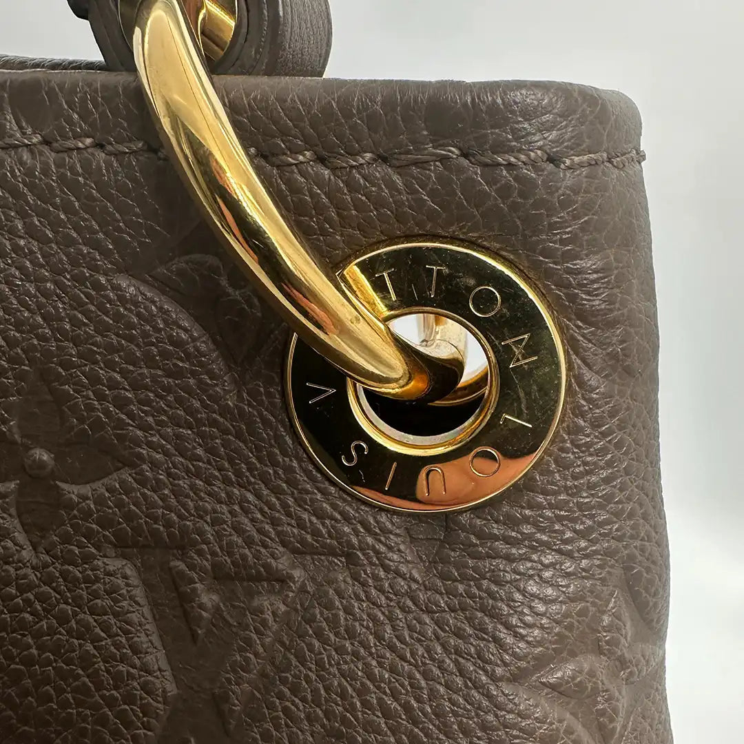 Louis Vuitton Artsy MM Empreinte Leder braun / neuwertig