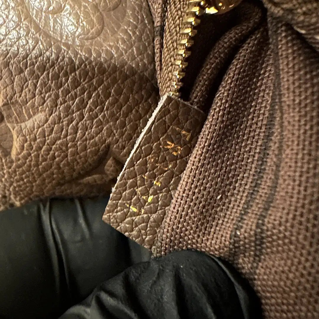 Louis Vuitton Artsy MM Empreinte Leder braun / neuwertig