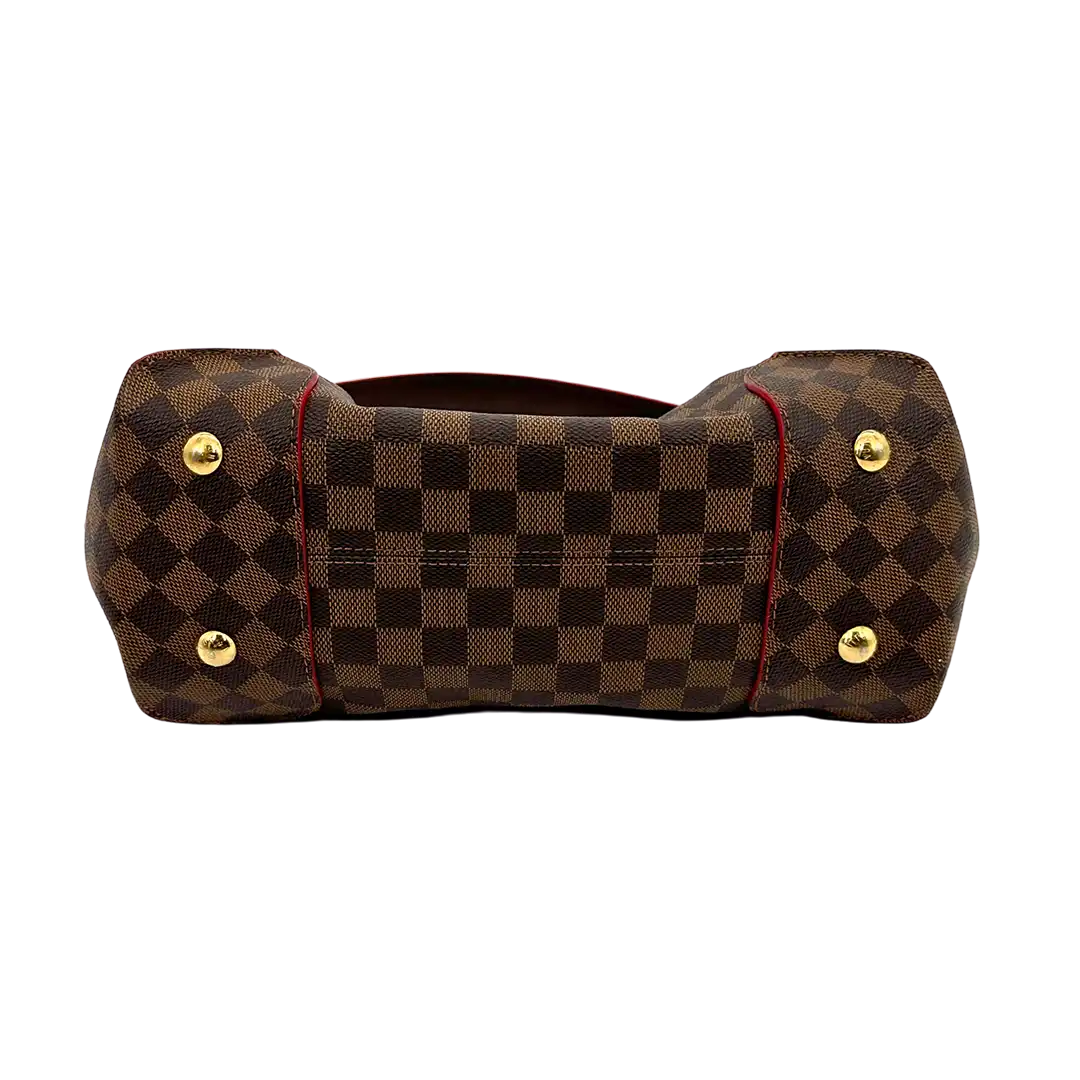 Louis Vuitton Caissa Hobo Damier Ebene Canvas Cerise Handtasche / sehr gut Louis Vuitton