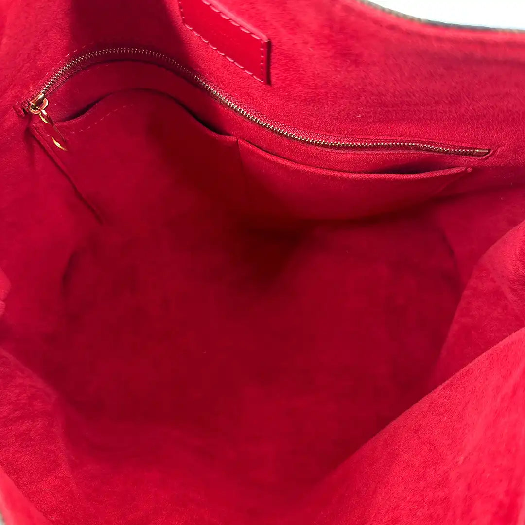 Louis Vuitton Caissa Hobo Damier Ebene Canvas Cerise Handtasche / sehr gut Louis Vuitton