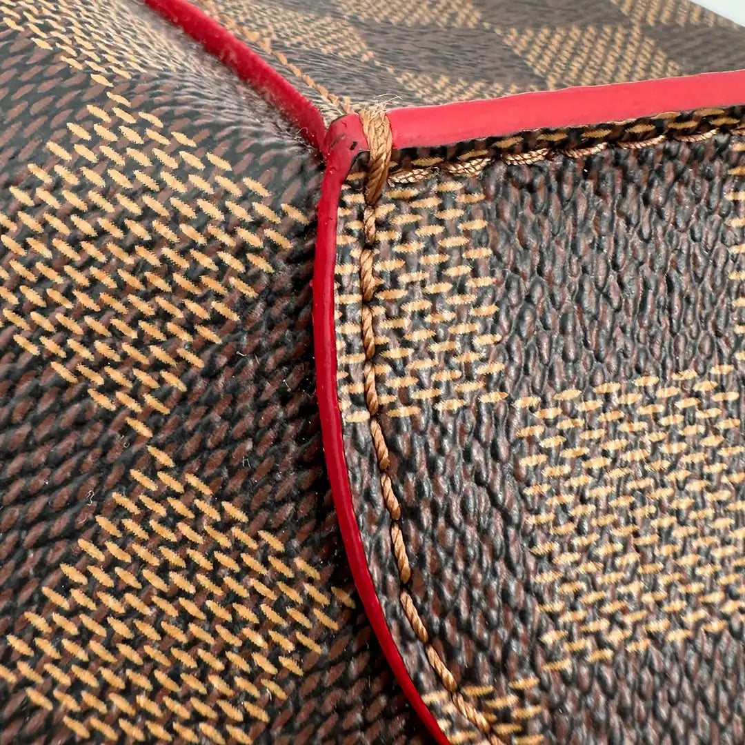 Louis Vuitton Caissa Hobo Damier Ebene Canvas Cerise Handtasche / sehr gut Louis Vuitton