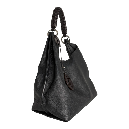 Louis Vuitton Carmel Mahina Leder Schwarz M52950 Louis Vuitton