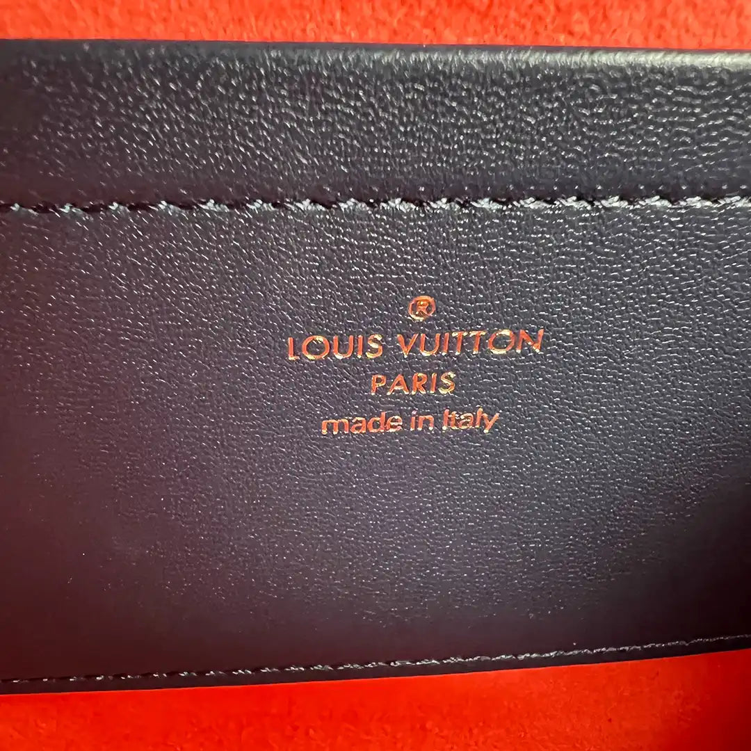 Louis Vuitton Coussin Pochette Navy blau Monogramm LV Garden / neuwertig Louis Vuitton