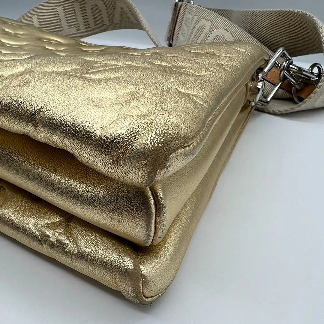 Louis Vuitton Coussin PM Gold Lammleder / gut Louis Vuitton