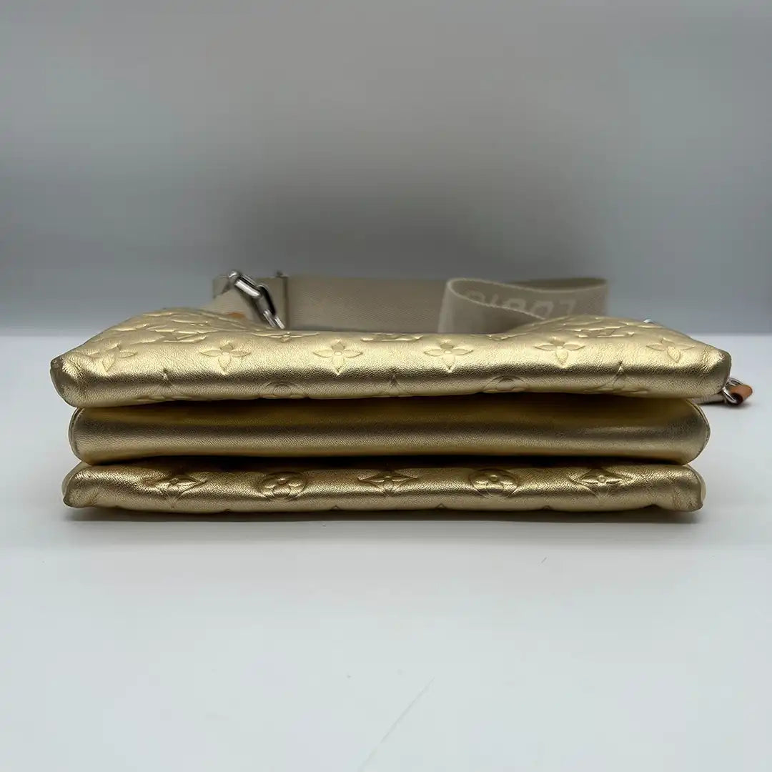 Louis Vuitton Coussin PM Gold Lammleder / gut Louis Vuitton