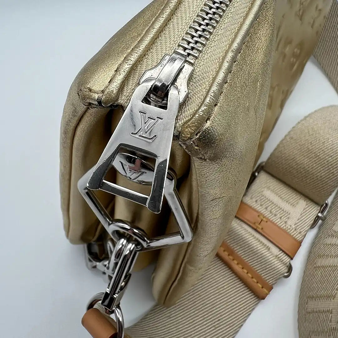 Louis Vuitton Coussin PM Gold Lammleder / gut Louis Vuitton