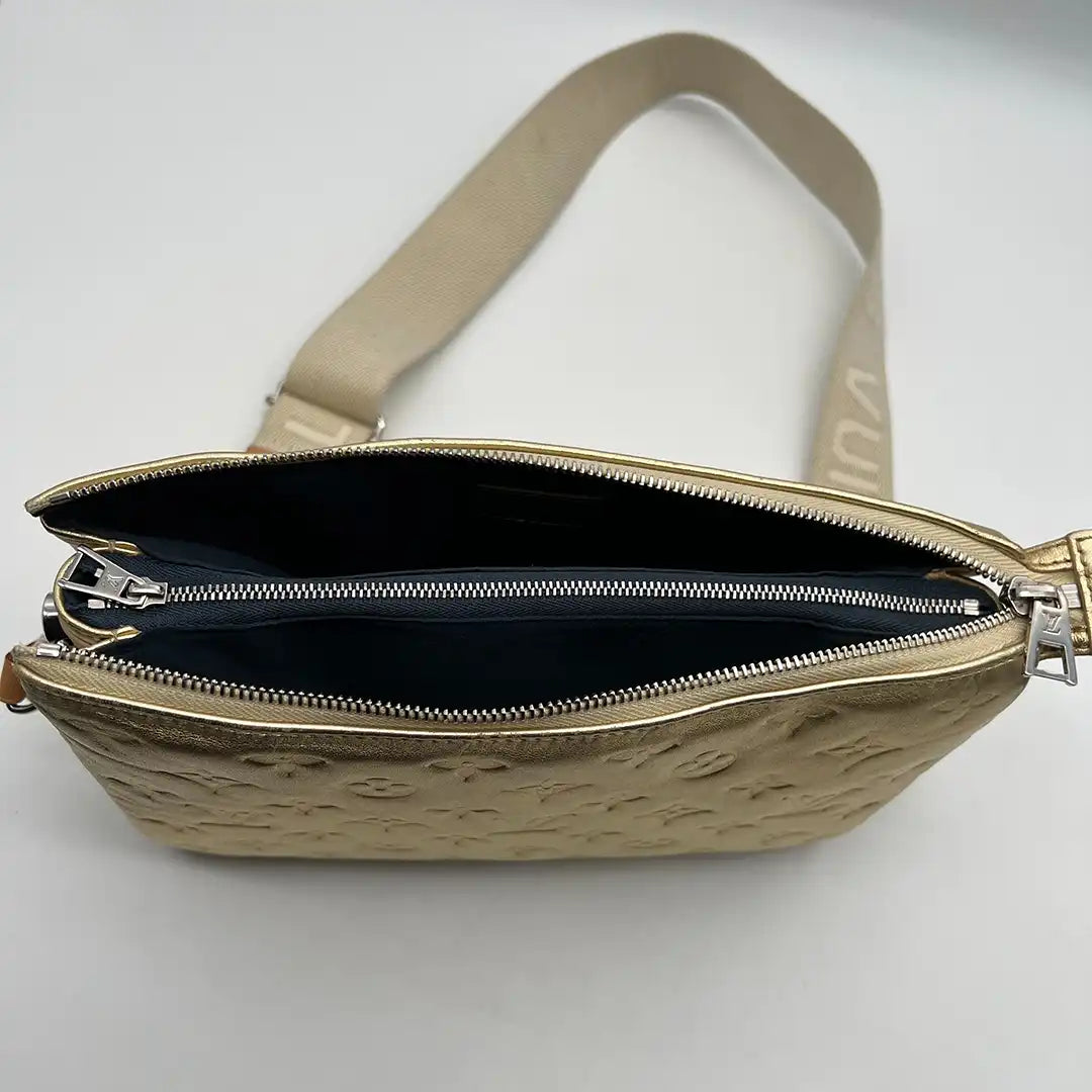 Louis Vuitton Coussin PM Gold Lammleder / gut Louis Vuitton