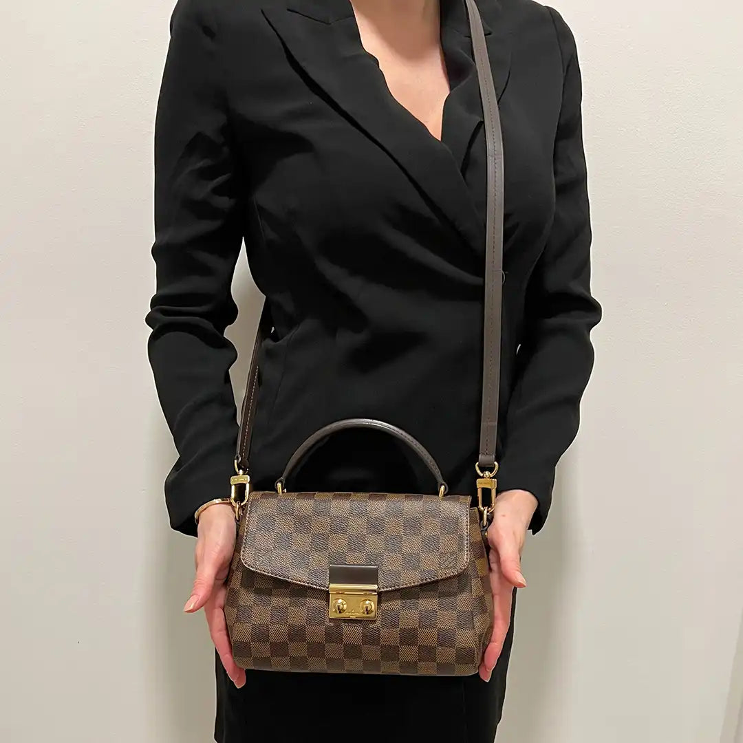 Louis Vuitton Croisette Damier Ebene N53000 / sehr gut Louis Vuitton