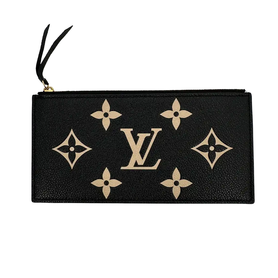Louis Vuitton Félicie Pochette Monogram Empreinte Leder Bicolor M80482 Fullset / sehr gut Louis Vuitton