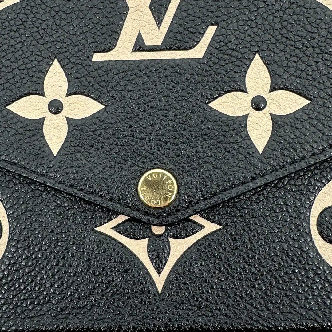 Louis Vuitton Félicie Pochette Monogram Empreinte Leder Bicolor M80482 Fullset / sehr gut Louis Vuitton