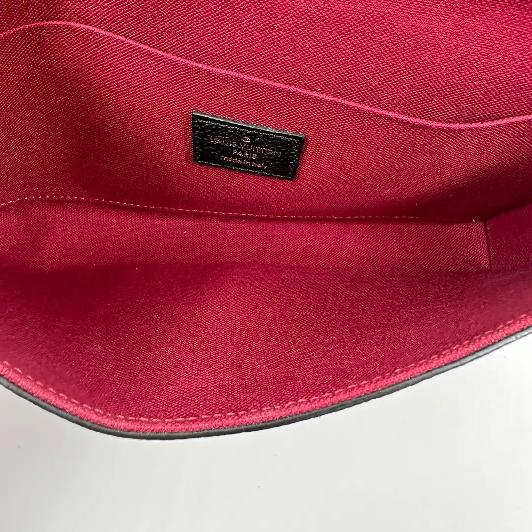 Louis Vuitton Félicie Pochette Monogram Empreinte Leder Bicolor M80482 Fullset / sehr gut Louis Vuitton