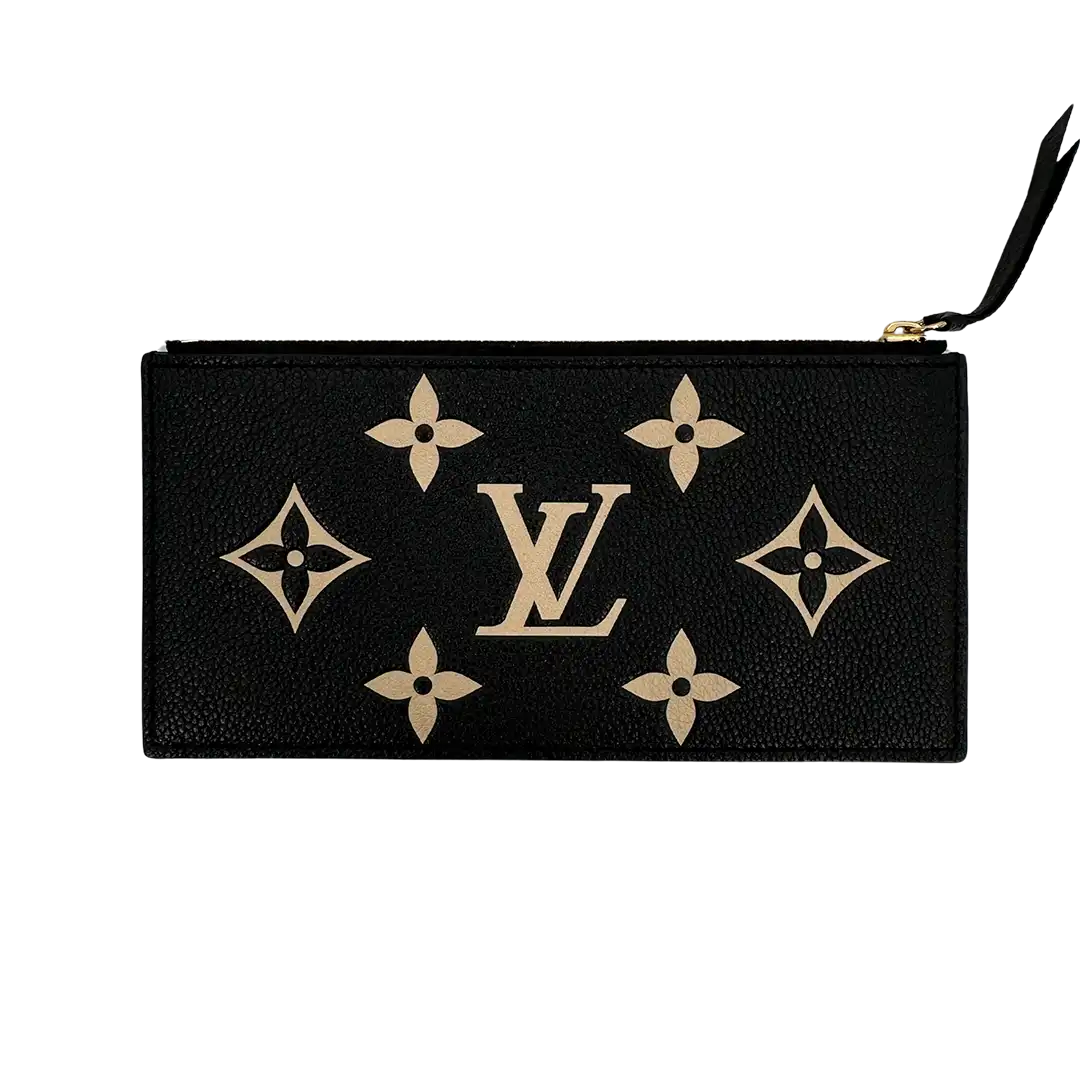 Louis Vuitton Félicie Pochette Monogram Empreinte Leder Bicolor M80482 Fullset / sehr gut Louis Vuitton