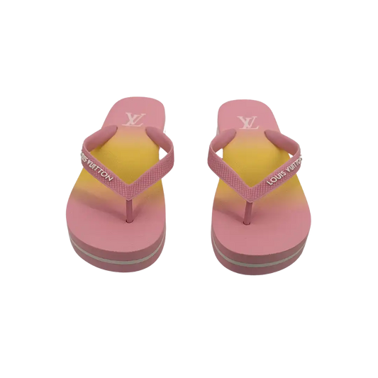 Louis Vuitton by the Pool Sunbath Flip Flops pink Größe 38 / ungetragen Louis Vuitton