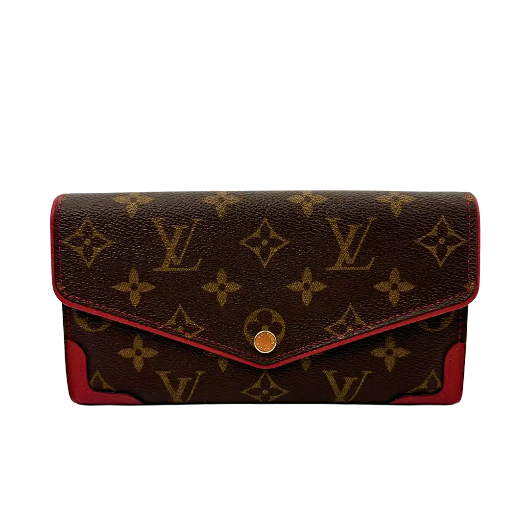 Louis Vuitton Monogramm Retiro Portefeuille Sarah Geldbörse M61184 / sehr gut Louis Vuitton