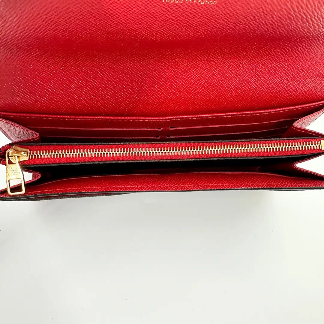 Louis Vuitton Monogramm Retiro Portefeuille Sarah Geldbörse M61184 / sehr gut Louis Vuitton