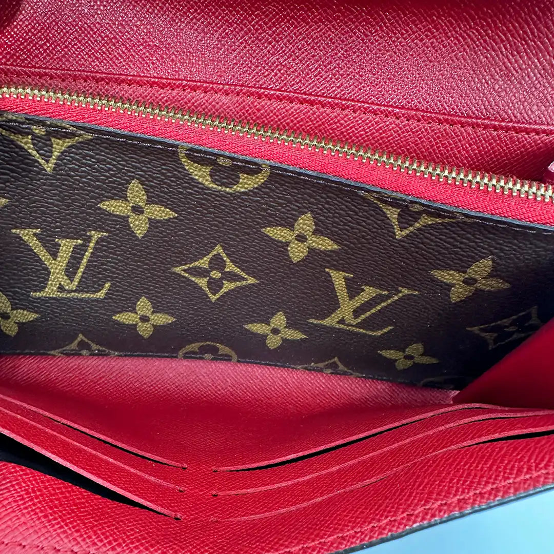 Louis Vuitton Monogramm Retiro Portefeuille Sarah Geldbörse M61184 / sehr gut Louis Vuitton