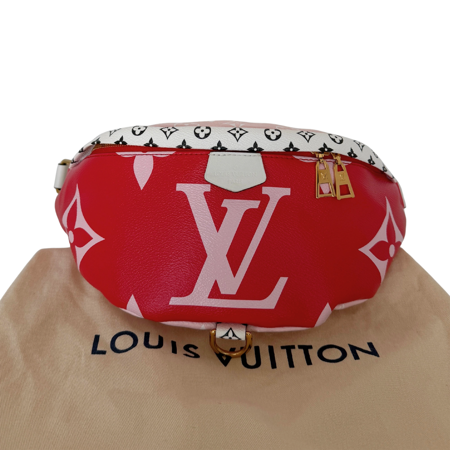 - Louis Vuitton Bumbag M44575 Monogram Giant Rot / neuwertig Louis Vuitton