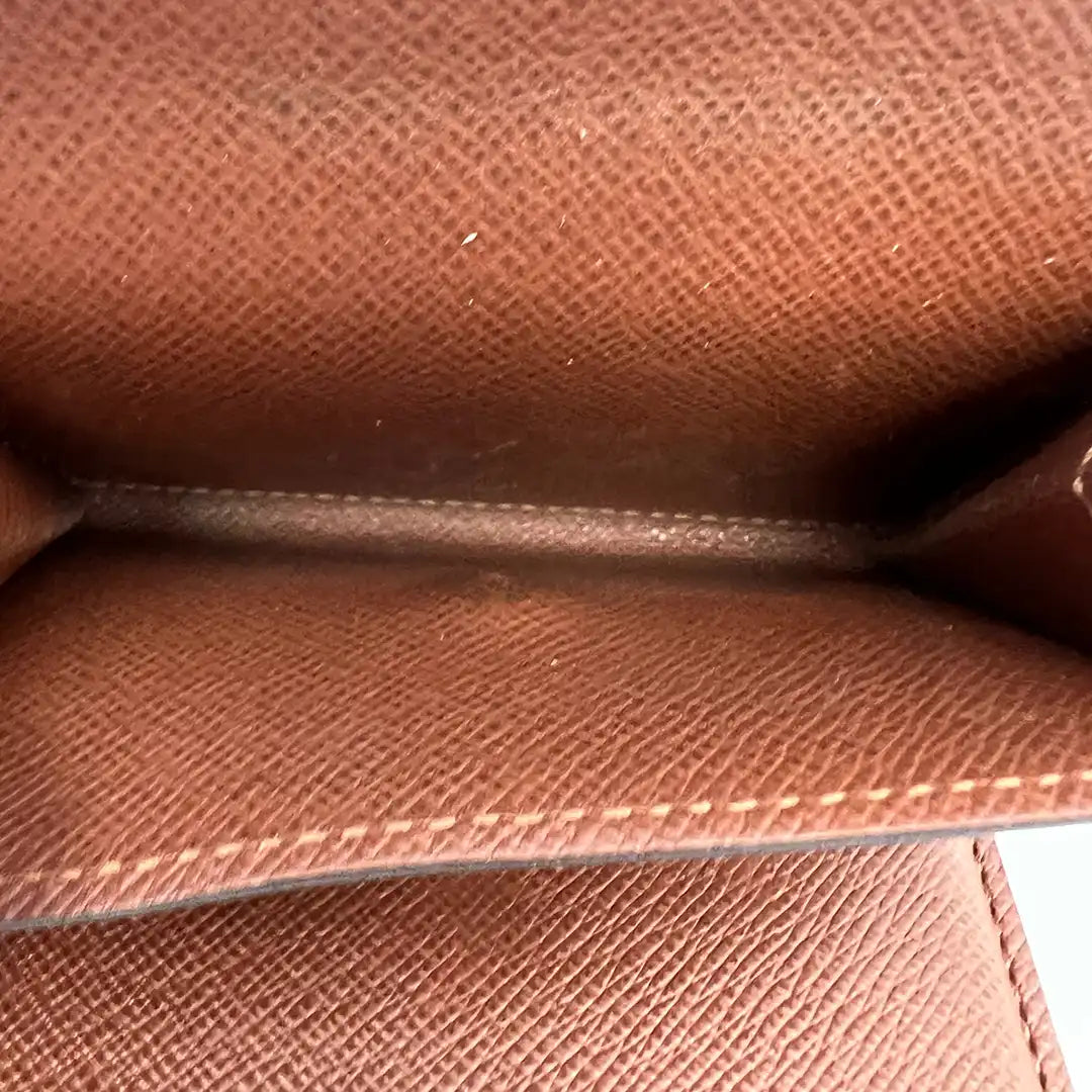 Louis Vuitton Portefeuille Helene Geldbörse Monogram Canvas / gut - Echtheitscheck