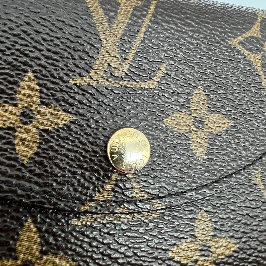 Louis Vuitton Portefeuille Helene Geldbörse Monogram Canvas / gut - Echtheitscheck