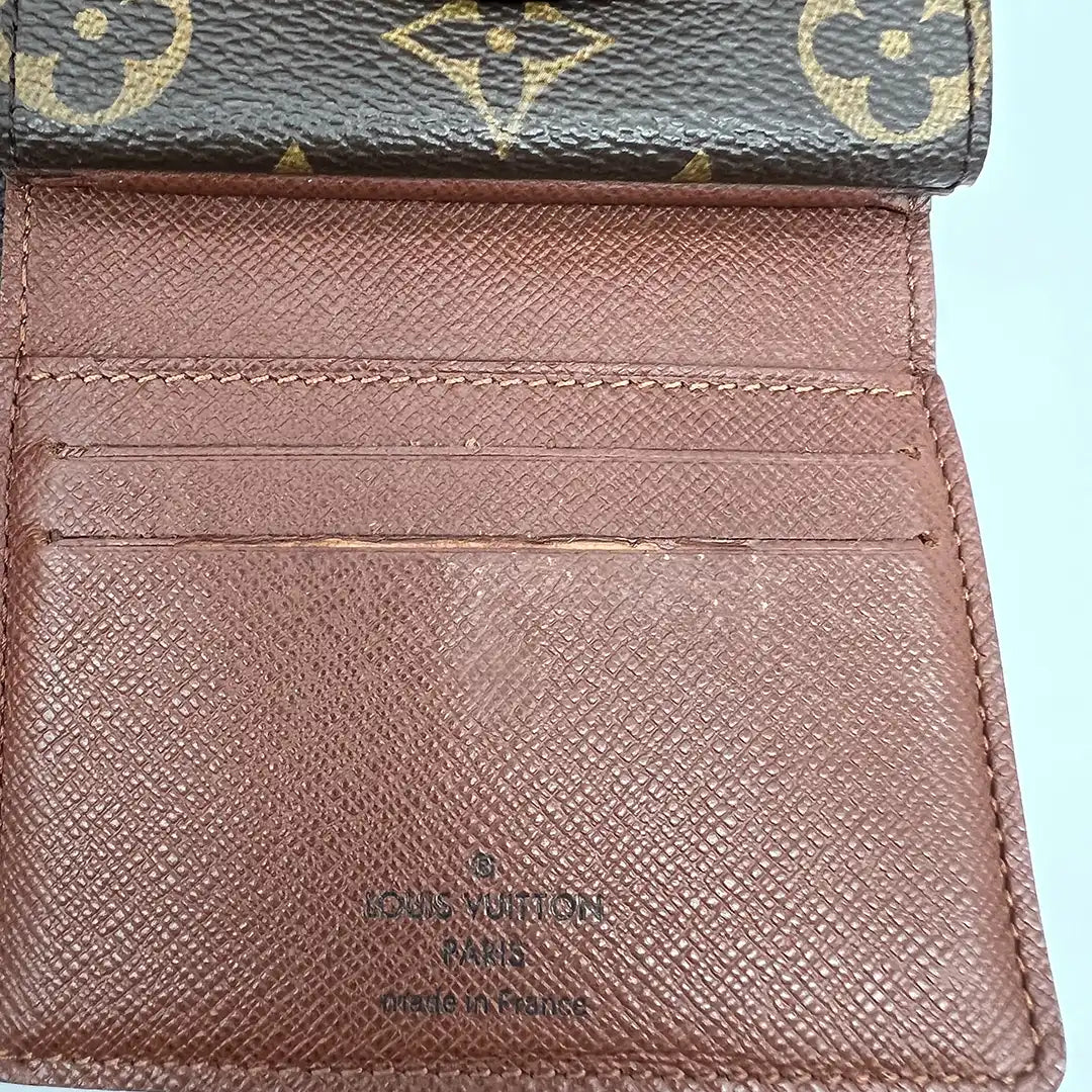 Louis Vuitton Portefeuille Helene Geldbörse Monogram Canvas / gut - Echtheitscheck
