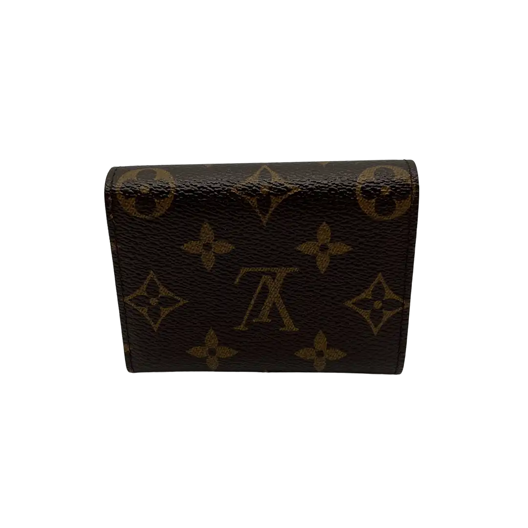 Louis Vuitton Portefeuille Helene Geldbörse Monogram Canvas / gut - Echtheitscheck