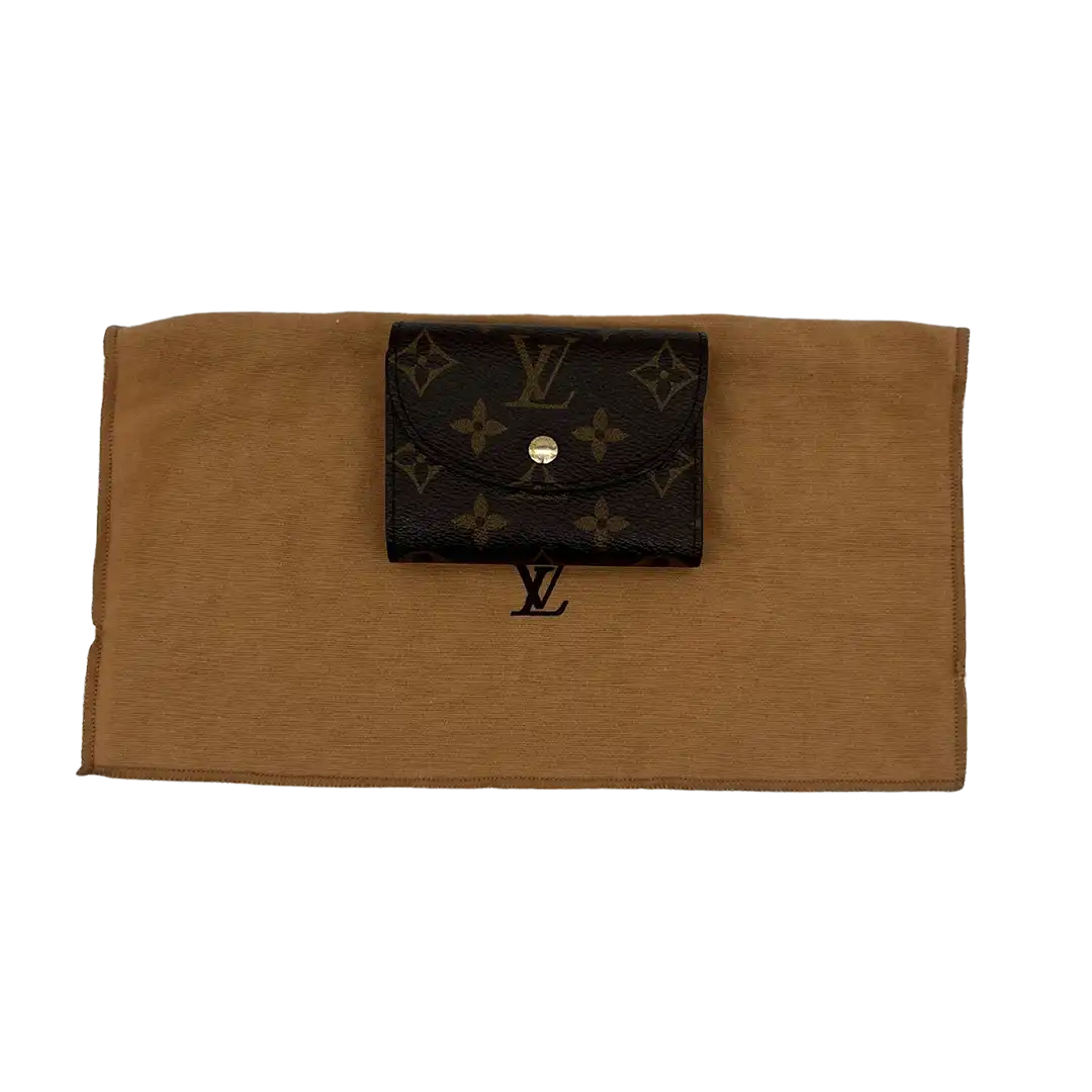 Louis Vuitton Portefeuille Helene Geldbörse Monogram Canvas / gut - Echtheitscheck