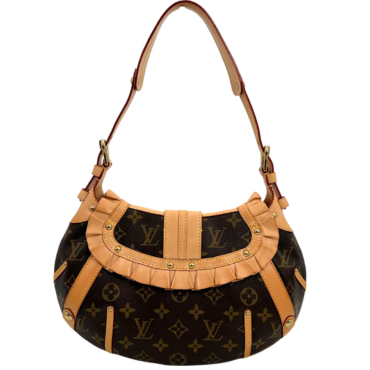 Louis Vuitton Leonor Monogram Canvas Schultertasche / gut Louis Vuitton