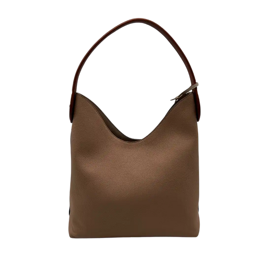 Louis Vuitton Lockme Hobo Leder Schultertasche beige M44330 / neuwertig Louis Vuitton