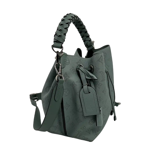 Louis Vuitton Mahina Monogram Muria Vert Lagon selten / sehr gut Louis Vuitton
