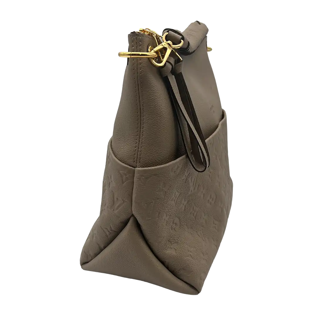 Louis Vuitton Maida Hobo Tourterelle seitlich