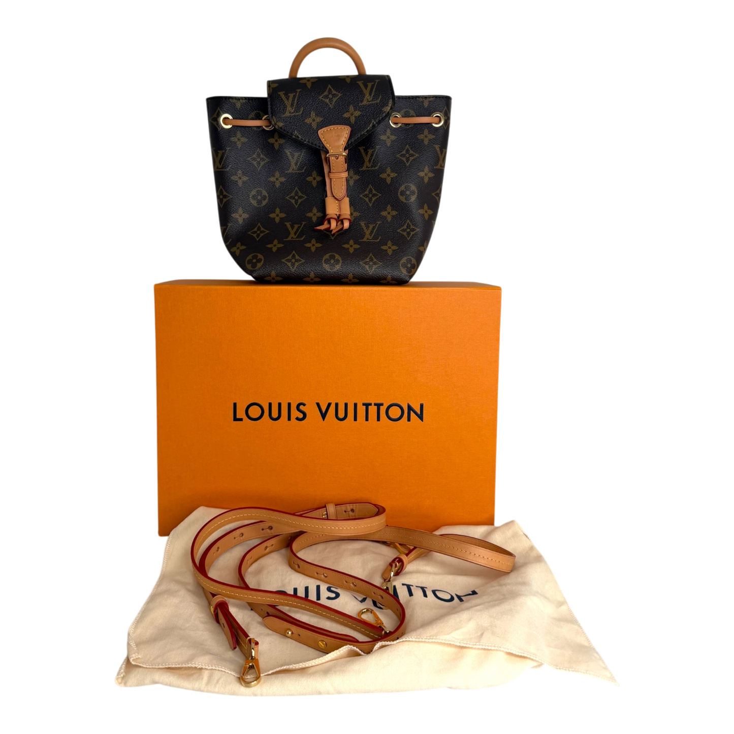 Louis Vuitton Montsouris BB Backpack Monogram Canvas Louis Vuitton