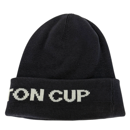 Louis Vuitton Cup Mütze Beanie Dunkelblau / sehr gut Louis Vuitton