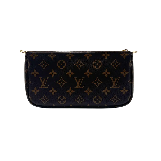 Louis Vuitton Multi Pochette Accessoires Monogram Canvas Rose Clair M44840 Fullset/ neu Louis Vuitton