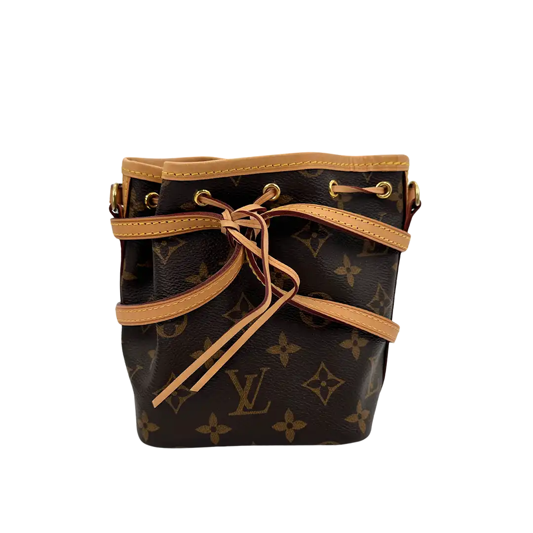 Louis Vuitton Nano Noe Monogram Canvas M41346 Fullset neu
