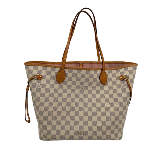 Louis Vuitton Neverfull MM Damier Azur 2018 / sehr gut Louis Vuitton