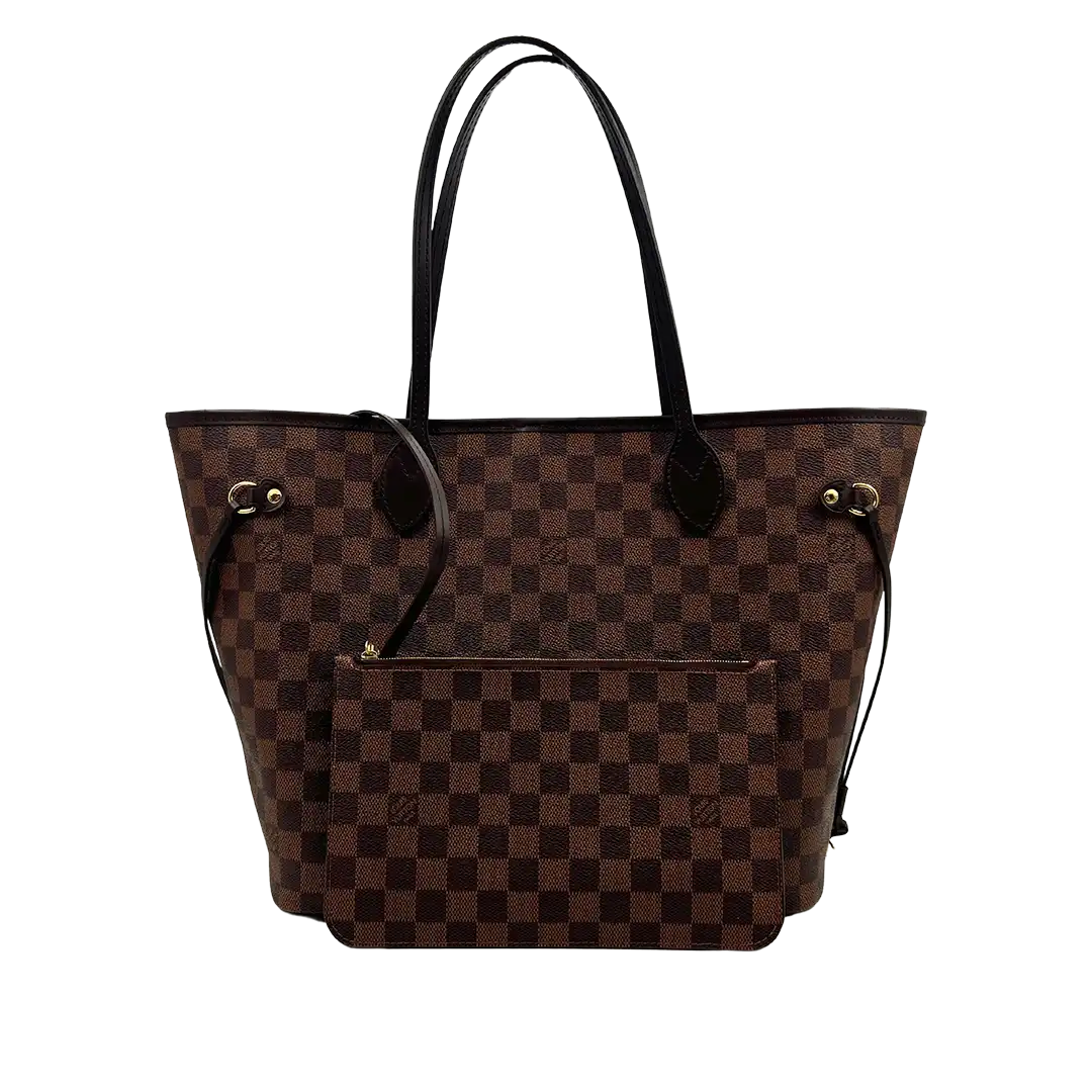 Louis Vuitton Neverfull MM N41358 Damier Ebene Canvas / sehr gut Louis Vuitton