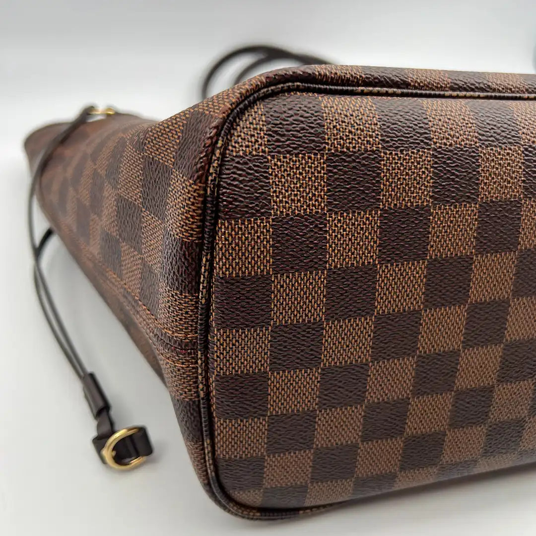 Louis Vuitton Neverfull MM N41358 Damier Ebene Canvas / sehr gut Louis Vuitton