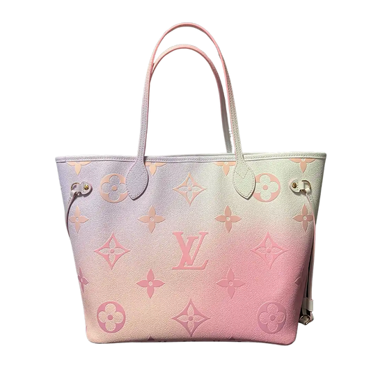 Louis Vuitton Neverfull MM Sunrise Pastell Handtasche Fullset / neuwertig Louis Vuitton