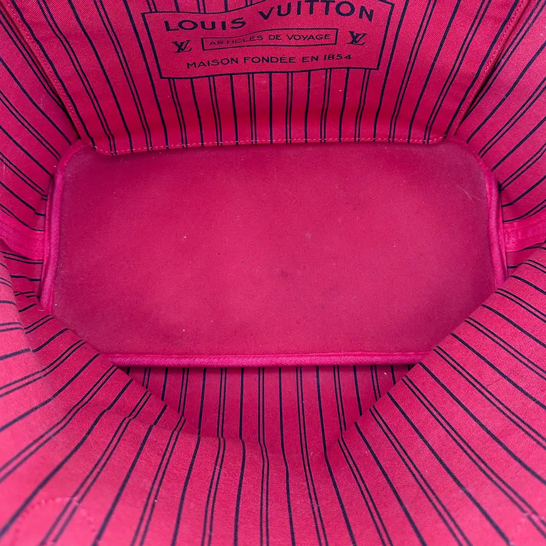 Louis Vuitton Neverfull MM Pivoine Monogram Canvas / gut Louis Vuitton