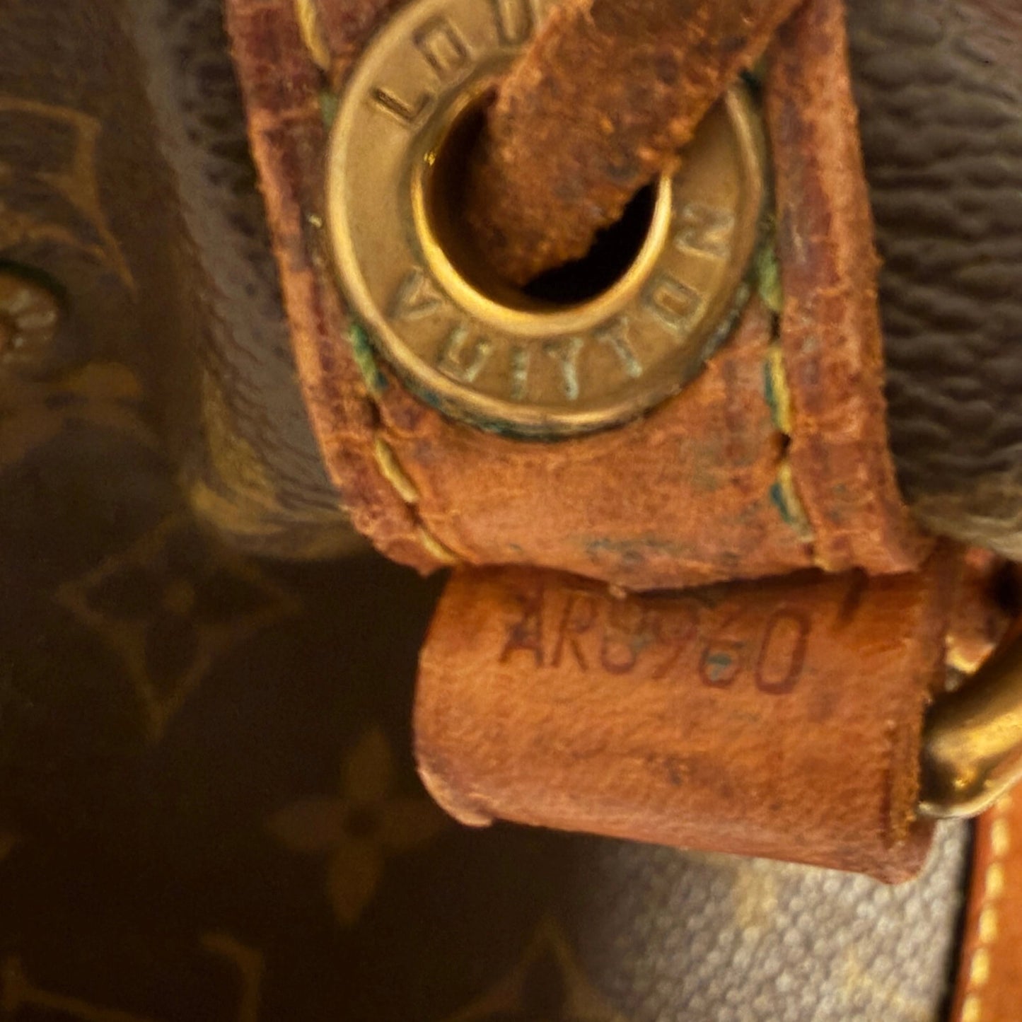 Louis Vuitton Grand Sac Noé Monogram Canvas Braun / akzeptabel Louis Vuitton