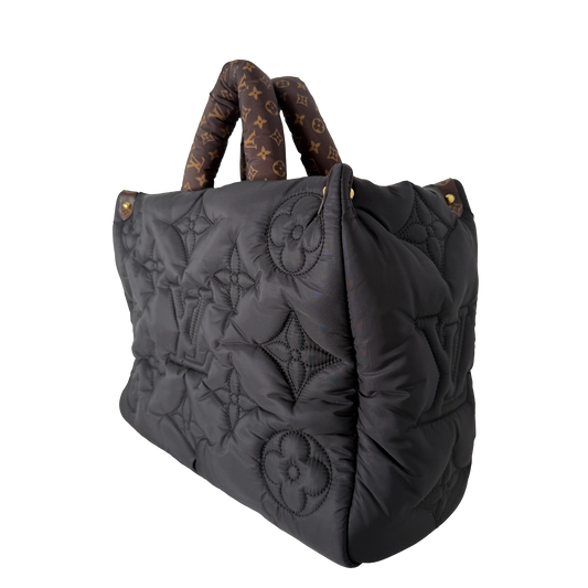 Louis Vuitton Onthego MM Pillow black Fullset M21069 / sehr gut Louis Vuitton