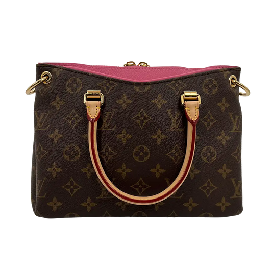 Louis Vuitton Pallas BB Handtasche Monogram Canvas Pink / sehr gut Louis Vuitton