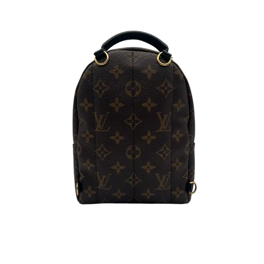 Louis Vuitton Palm Springs Mini Rucksack Monogram Canvas Fullset / sehr gut Louis Vuitton