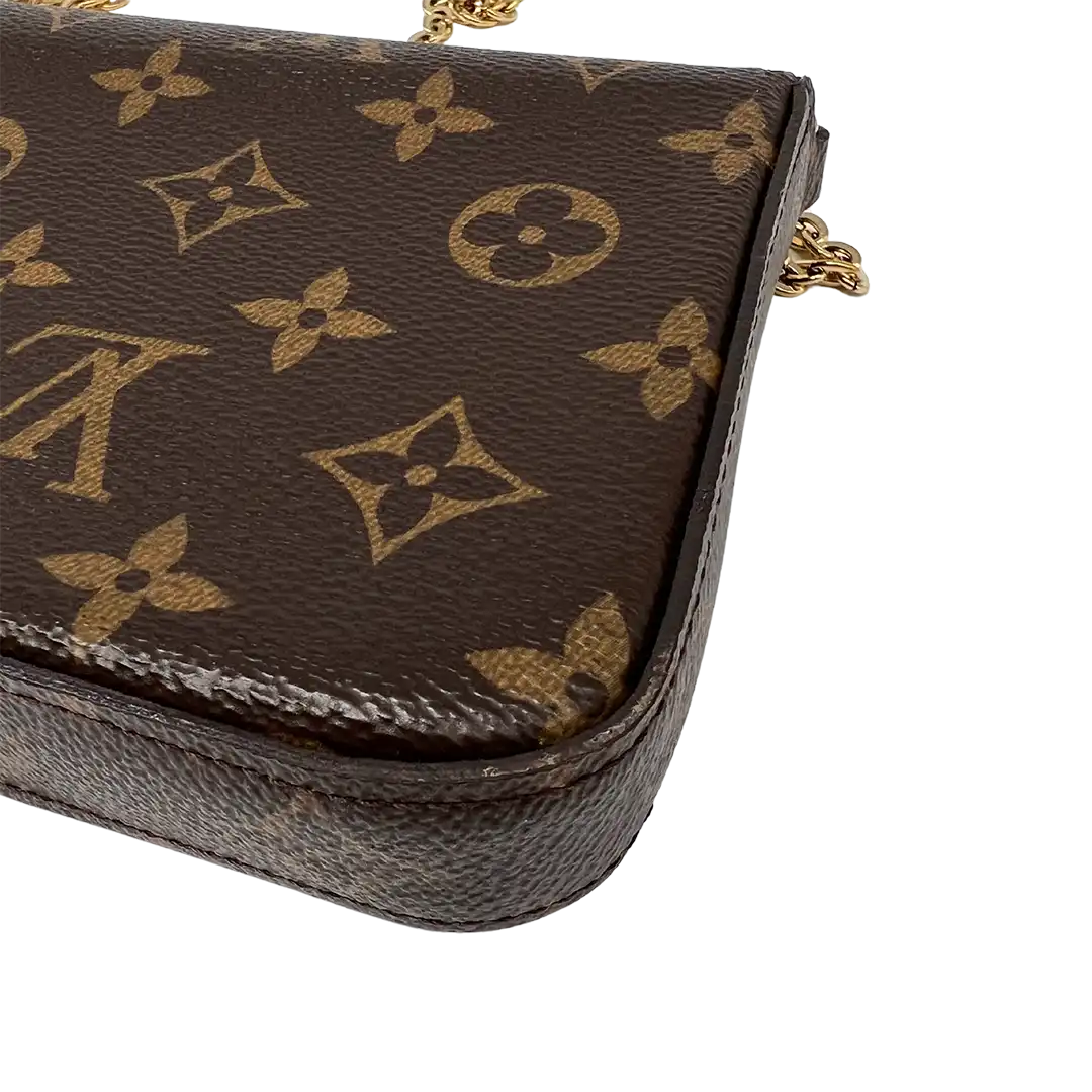 Louis Vuitton Félicie Pochette Monogram Canvas M81896 / sehr gut Louis Vuitton