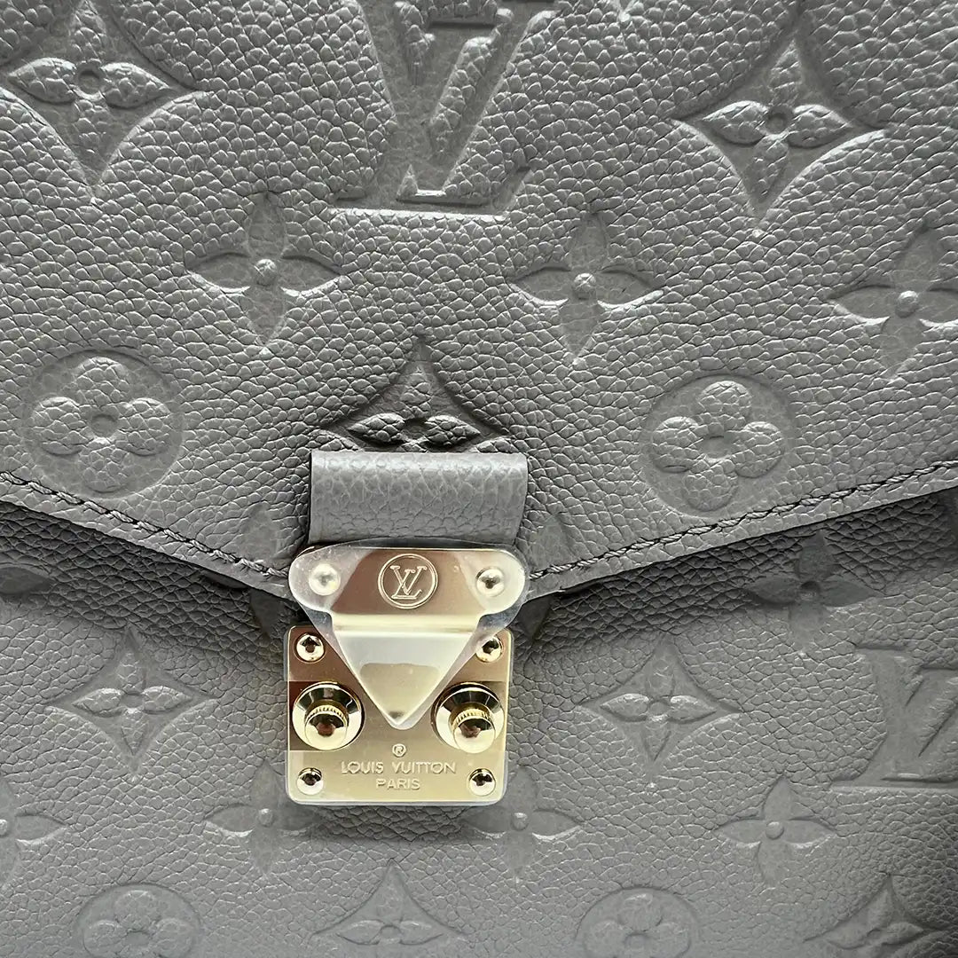 Louis Vuitton Pochette Métis Empreinte Leder tourterelle Fullset / neu Louis Vuitton