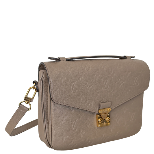 Louis Vuitton Pochette Métis Empreinte Leder tourterelle / gut Louis Vuitton