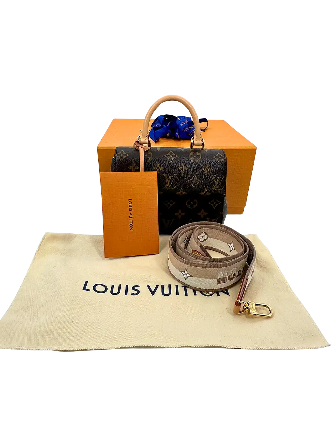 Louis Vuitton Sac Cluny Mini SL Monogram Beige M46055 Fullset / sehr gut Louis Vuitton