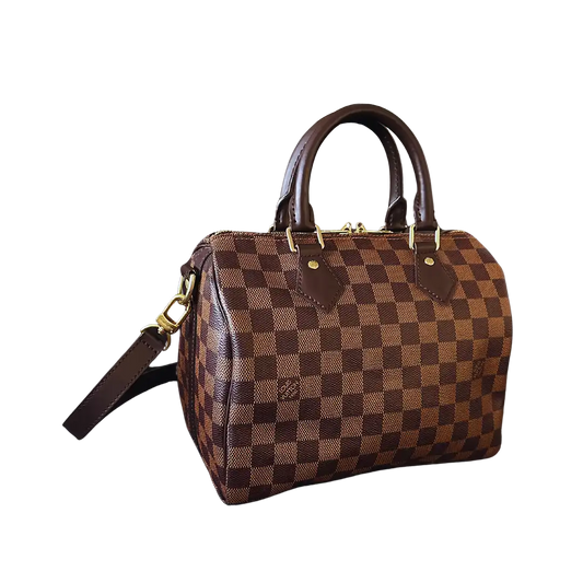Louis Vuitton Speedy Bandouliere 25 Damier Ebene N41368 / sehr gut Louis Vuitton
